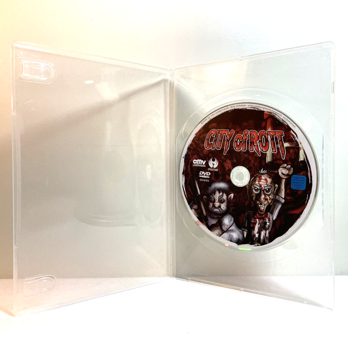 CITY OF ROTT (2006) DVD Animation Action Adventure - PAL Region 2