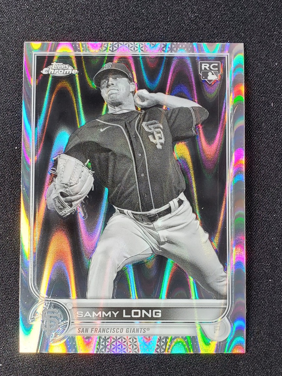 2022 Topps Chrome Sonic #59 Sammy Long Black & White RayWave | eBay