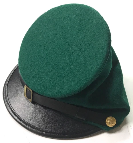 CIVIL WAR US UNION SHARPS GREEN WOOL FORAGE CAP HAT-MEDIUM