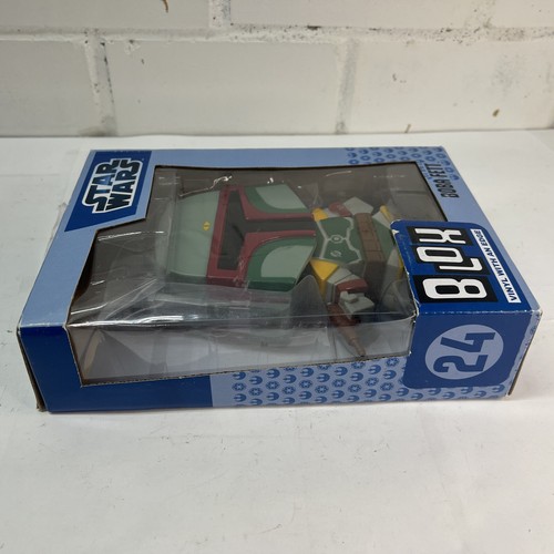 2012 Star Wars Blox Boba Fett Vinyl Figure # 24 Funko New In Box Free Shipping! - Picture 10 of 10