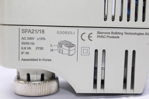 SIEMENS SFA21/18 ELECTRIC ACTUATOR - Picture 4 of 8