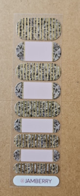 JAMBERRY JULY 2017 STYLEBOX T2 - ROCK THIS HALF SHEET NAIL WRAP RETIRED