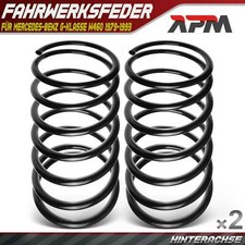 2x Federn Fahrwerksfeder Hinterachse für BMW 5er F10 F18 Ohne M-Technik BJ 09-16
