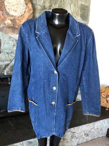 denim jacket with elbow patches