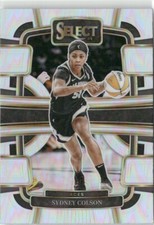 2023-24 Panini Select WNBA Silver Prizm Sydney Colson Las Vegas Aces #40