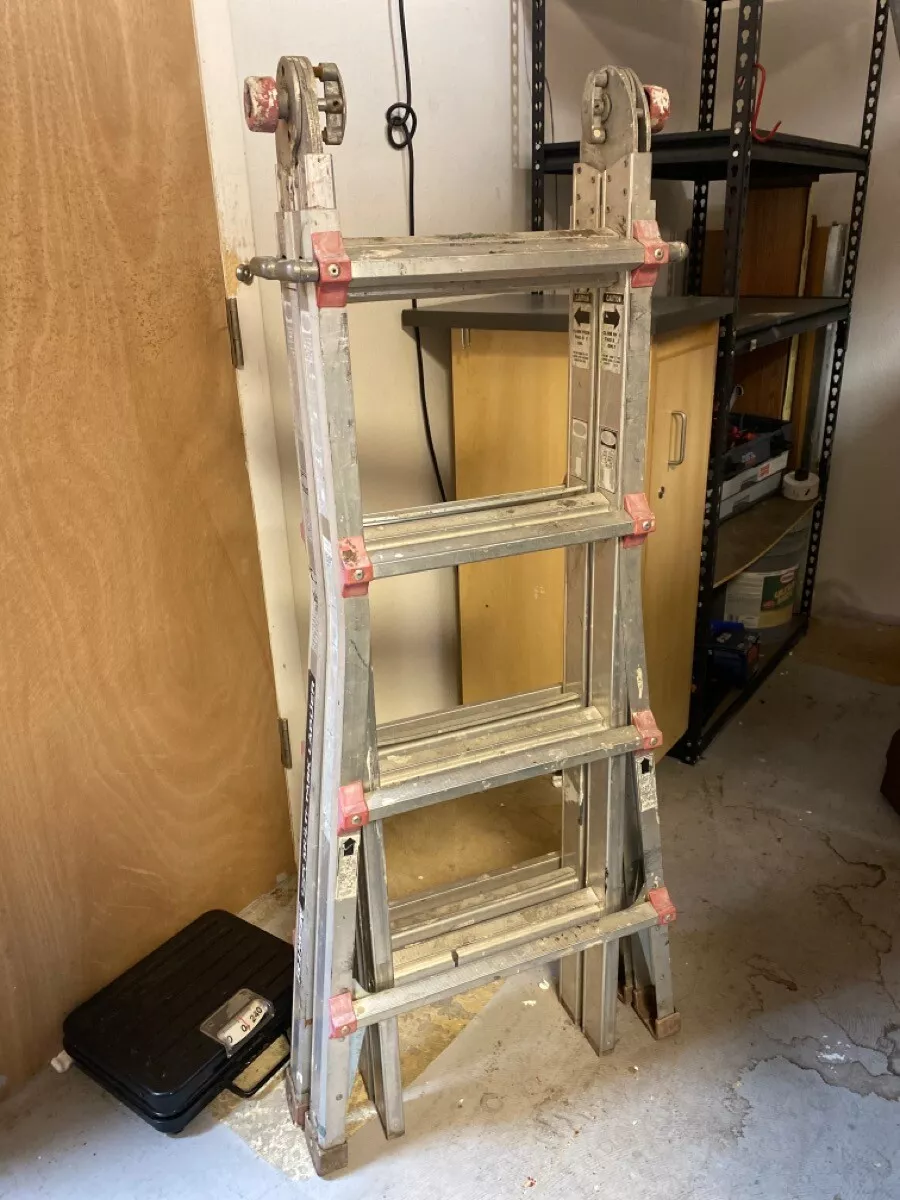 HARBOR FREIGHT TOOLS 63419 FRANKLIN 17FT MULTI TASK LADDER PSL028724