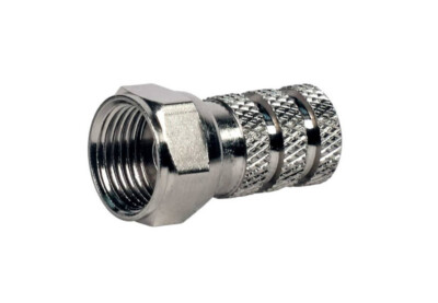 Kathrein 10 50 100 Stück EMK04 F-Schraubstecker Verbinder Ø5,5mm Antennen SAT TV