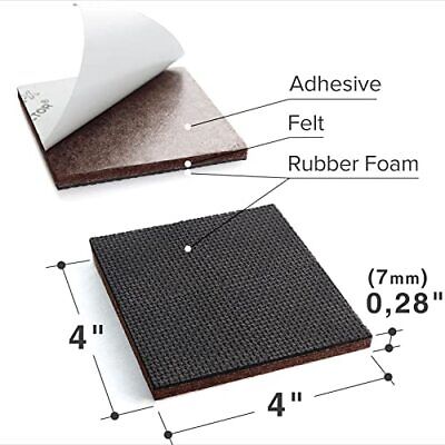 Non Slip Pads - 4 pcs 6” Furniture Grippers