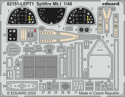 Eduard 1/48 Supermarine Spitfire Mk.I Gun Bays Detail Set for Eduard kits