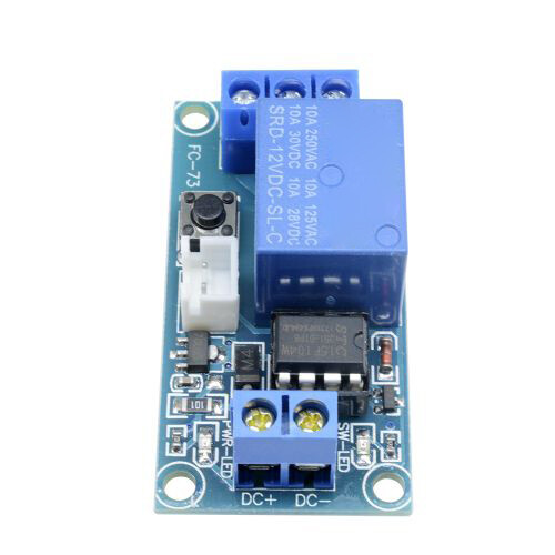 12V 1-Channel Latching Relay Module with Touch Bistable Switch MCU Control U-S-A - Picture 10 of 12