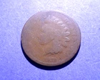 1872 Indian Cent  Fair/G