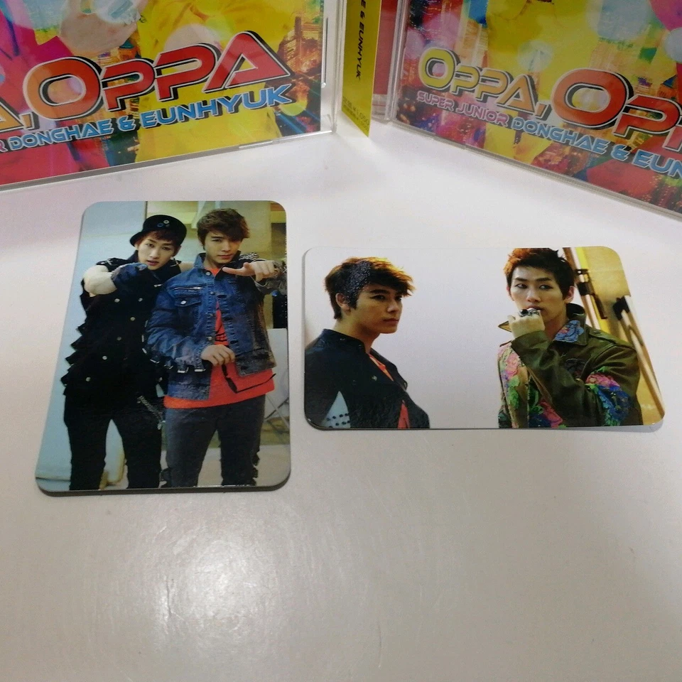 CD+DVD SUPER JUNIOR D&E Japan Limited Set Oppa, Oppa with Group Photocard Foto 2 de 4