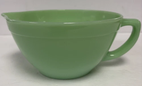 Vintage Jadeite Fire King Batter Bowl 8x4 USA