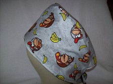 Men/Women Surgical Scrub Cap Lined Donkey 100 Cotton Cool Cap