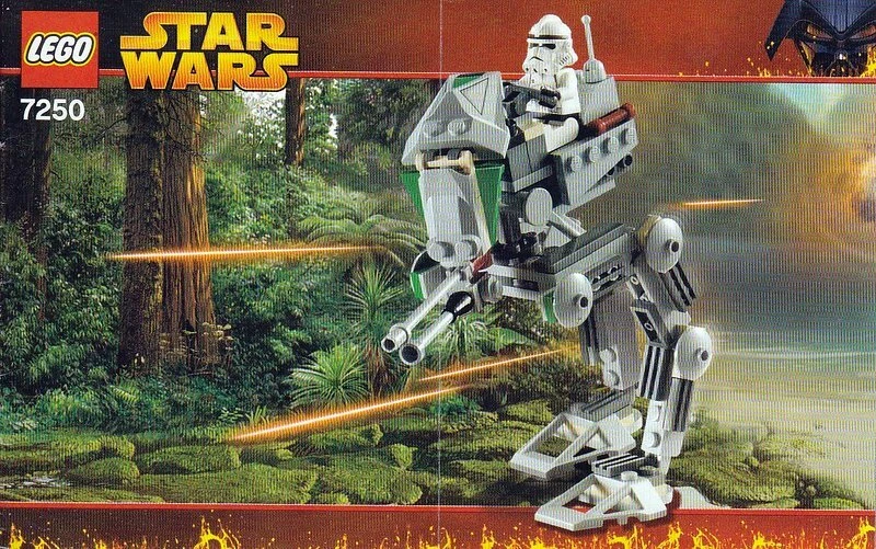 Instruction Book Only For LEGO STAR WARS 7250 Clone Scout Walker