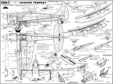 Frog Tempest c/l scale plans