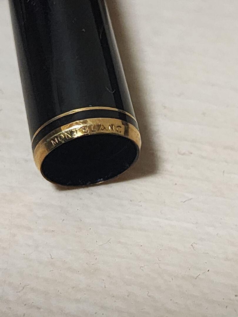 Fountain pen Montblanc K18 black EF ns3myma9 | eBay