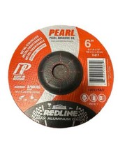 10 Piece Pearl Abrasive DCRED60P 6" x 1/8" x 7/8" T-27 Pipeline Grinding Wheels