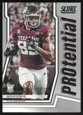 2022 Score PROtential Jalen Wydermyer RC #P-JAW Texas A&M Aggies