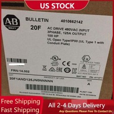 New Allen-Bradley 20F1AND125JN0NNNNN AB PowerFlex Air Cooled 753 AC Drive
