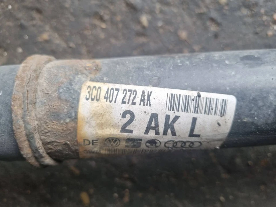 Árbol de transmisión delantero derecho Volkswagen PASSAT CC 2014 3C0407272AK diésel LIG19092 Foto 4 de 4