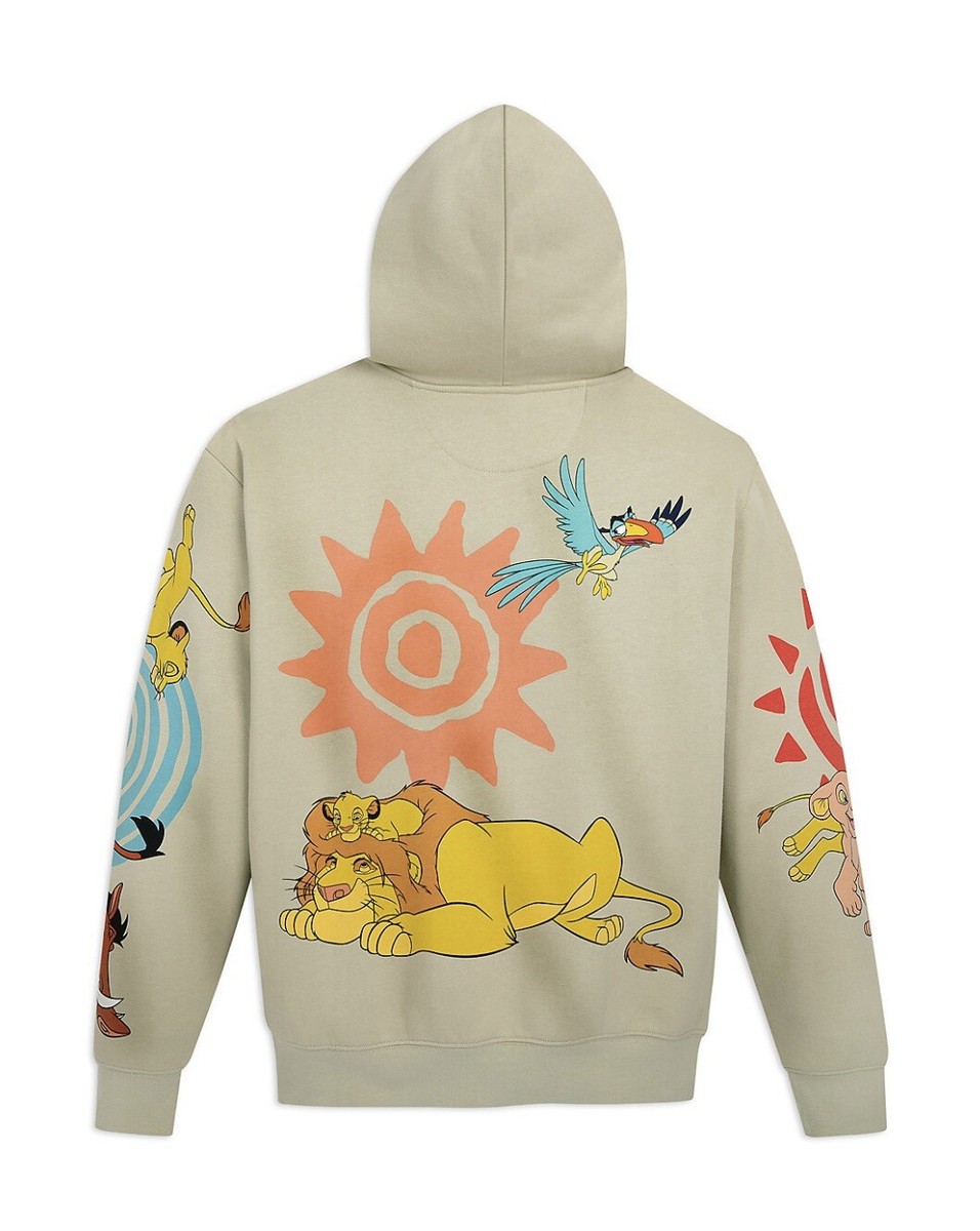 🔥Disney Parks THE LION KING Graphic Pullover Hoodie - M💥 | eBay