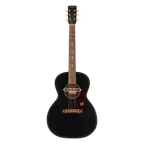 Gretsch Jim Dandy Deltoluxe Concert 6-String Acoustic Guitar Black Top