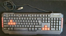 IBUYPOWER  Wired Gaming Keyboard - Tested & Working! Model KB-IBP-002
