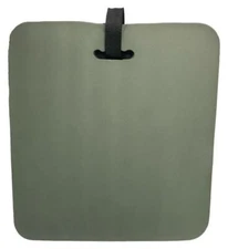 Foam Bleacher Seat Cushion / Garden Kneeler 13"x14"x1.5" w Handle Hunt Camp Fish