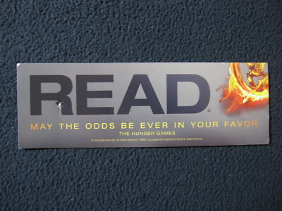 READ May The Odds Be Ever In Your Favor Bookmark [Hunger Games]