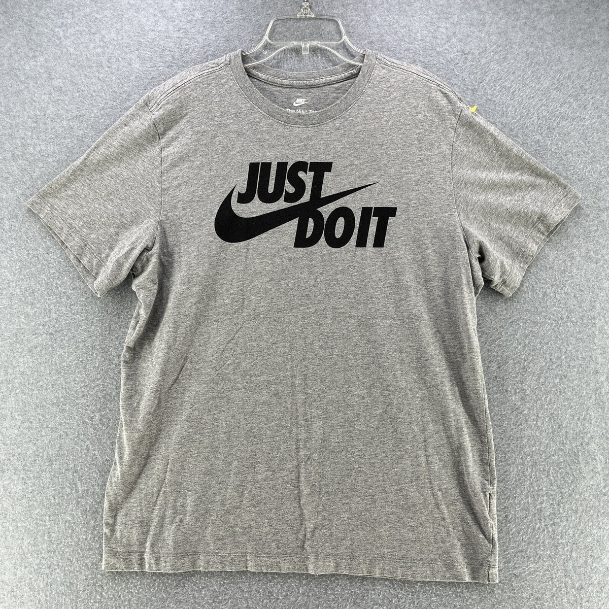 nike just do it shirt grey