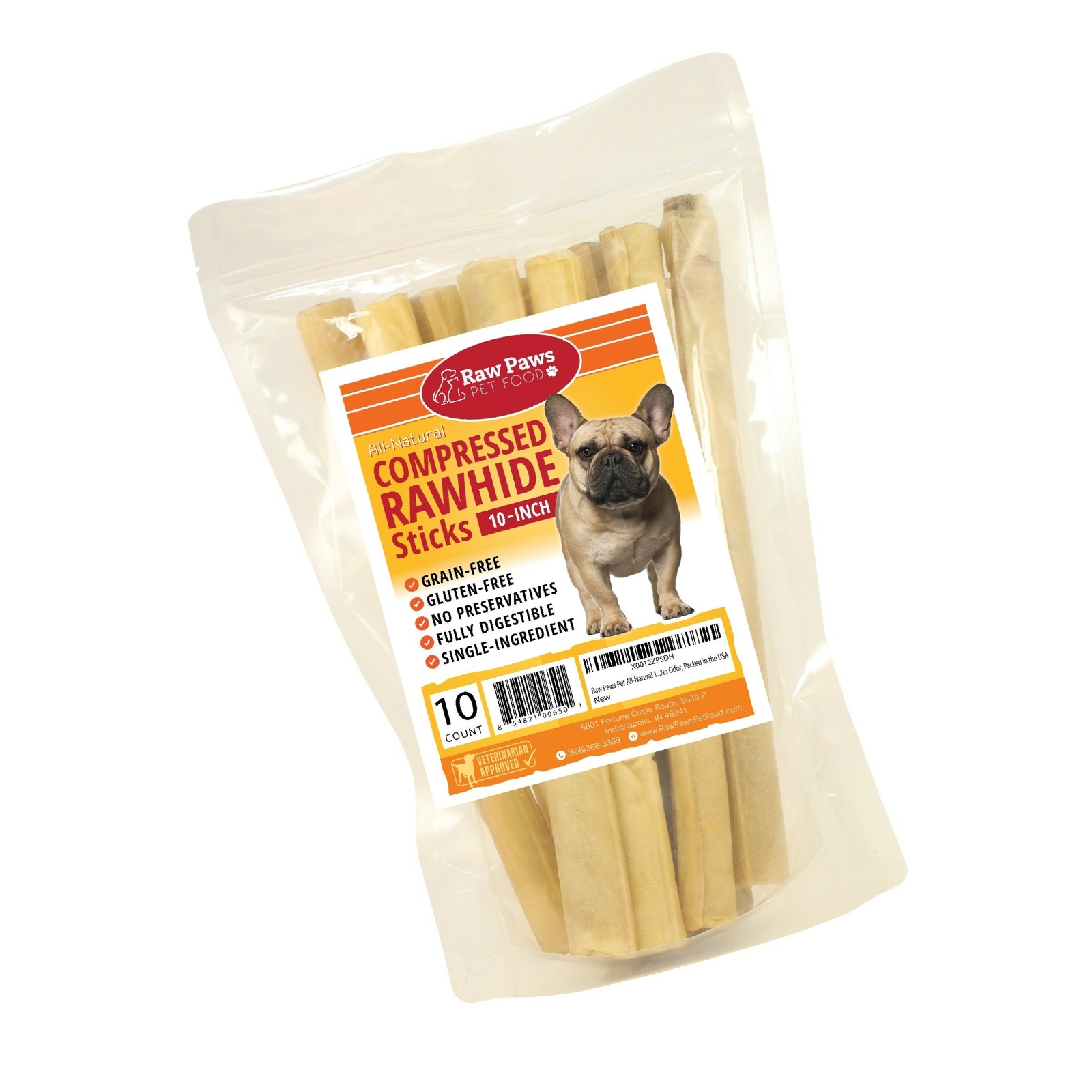 compressed rawhide chews