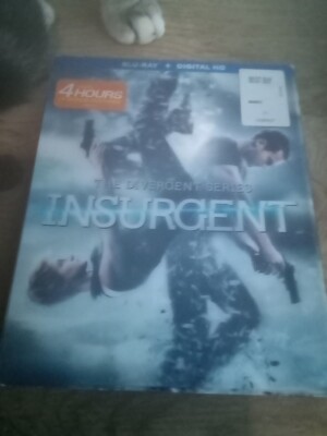 The Divergent Series: Insurgent  with 4 hours of bonus Features (Blu-ray, 2015)