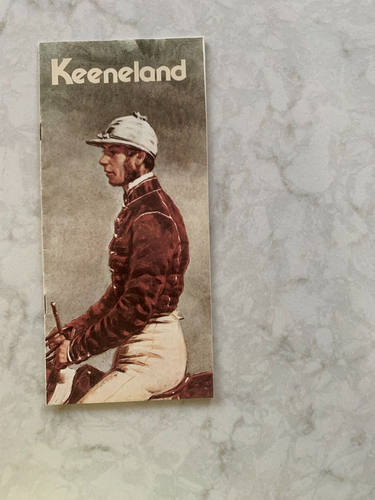 Keeneland Race Day program, October 24, 1978 | eBay