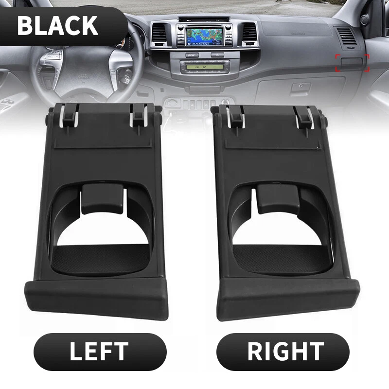 2x Cup Holder Left+Right For Toyota Hilux Vigo SR Pickup Fortuner 2004-2014 2015 Foto 3 de 4