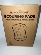 Blackstone Heavy Duty Scouring Pads Orange 10-Pack NEW FREE Ship