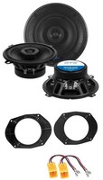 Crunch 150Watt 13Cm 2-Wege Lautsprecher FüR Peugeot 306 306 Cabrio FronttüR Heck