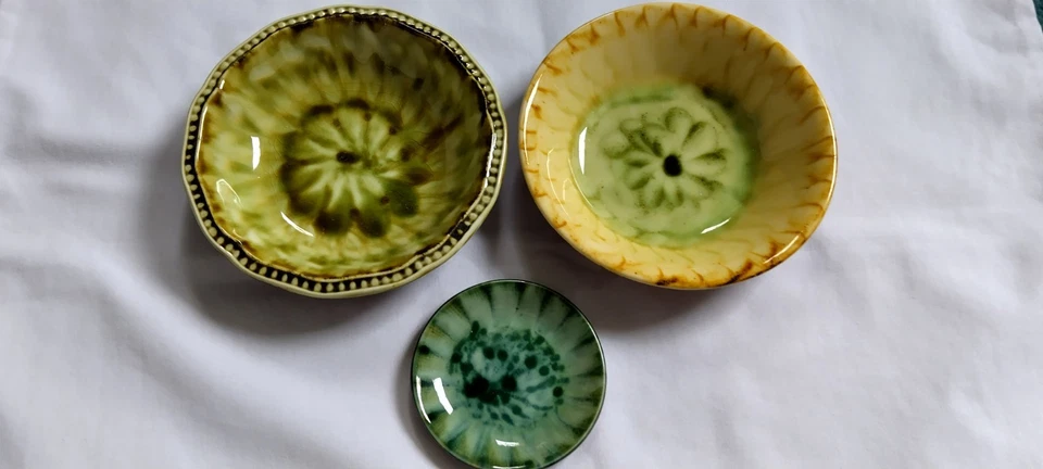 Vintage Portmadoc Pottery Pin Dishes - Image 2 of 4