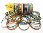 VINTAGE TO NOW FASHION/COSTUME JEWELRY BANGLE BRACELET LOT