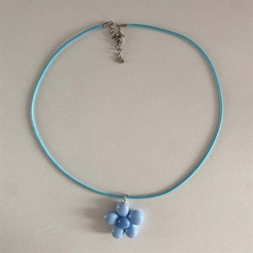 Versatile Flower Necklace Retro Pastoral Style Sweater Chain Jewelry - Picture 22 of 22