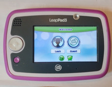 LeapFrog LeapPad 3 Wi-Fi 4GB Enabled Learning Tablet - Pink 5" Screen EUC TESTED