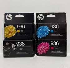 HP 936 Ink Cartridges - Black/Cyan/Magenta/Yellow