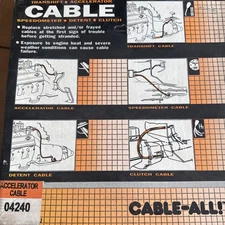 Accelerator Cable Y-269 For 1982-1985 Chevrolet S10 GMC S15 & S15 Jimmy