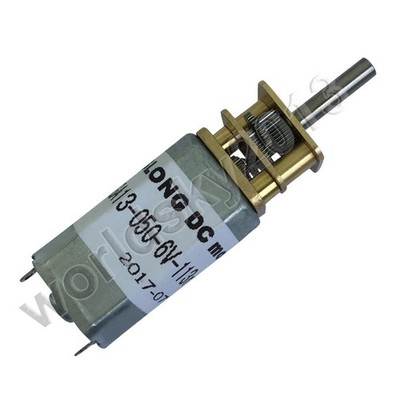 6V 113rpm Metal Gearbox Speed Reduction Gear Motor for Automatic Door Lock Robot