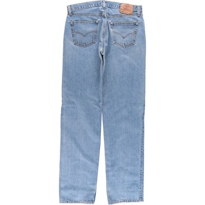 Vintage 90'S Levi's 501-0118 Straight-leg Denim Pants Made in the