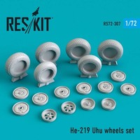 He-219 Uhu Wheels Set / 1:72