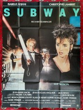 Subway Luc Besson 1985 Pierre Jolivet Affiche Française Originale