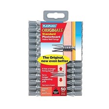 Plasterboard Hollow Cavity Drywall Plugs Raw Rawl Plug Fixings Professional P...