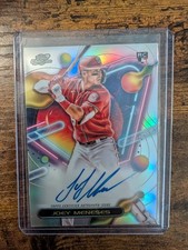 Joey Meneses #CCA-JM2023 Topps Cosmic ChromeInsert (Cosmic Chrome Autographs)