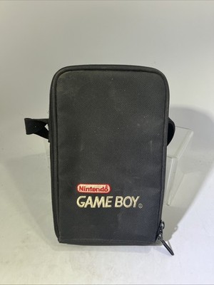 Official Nintendo Original Gameboy Black Vintage Carrying Case Bag #ML